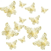 Home Decor Clearance 12Pcs 3D Laserbutterfly Wall Decorations 3 Sizes 6Styles 4 Coloer Butterfly Party Decorations Birthday Decorations Butterflies for Crafts Cakedecorating Wall Room Decor A